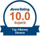 Avvo Superb Divorce Attorney Rating
